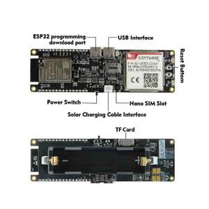 Module <span class=keywords><strong>ESP32</strong></span> TTGO T-SIM7600G-H R2 T-SIM7600E-H <span class=keywords><strong>ESP32</strong></span>-WROVER WiFi BLE 18560 avec support de batterie et charge solaire, carte de développement - Product Image 2