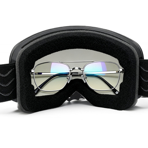 Lunettes <span class=keywords><strong>de</strong></span> ski anti-buée à double couche, protection magnétique UV400, coupe-vent, vente en gros, lunettes <span class=keywords><strong>de</strong></span> neige personnalisées, revêtement Iridium, monture PC - Product Image 4