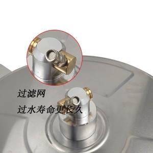 Fregadora de pisos de alta presión de 24 pulgadas de acero inoxidable, 5000 PSI, presión ajustable, de operación manual, para limpieza con agua fría - Product Image 2
