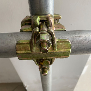 Xây dựng giàn giáo thép giàn giáo Coupler Bìa cố định ốc vít ý loại giả mạo đôi Coupler - Product Image 4