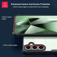 Étui PC transparent pour Samsung pour Galaxy A36 A56 A26 A16 A06 A55 5G téléphones Anti-chute pour étui de téléphone portable"