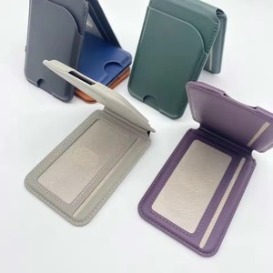 Nouveau Portefeuille Magnétique Portable en Cuir PU avec Logo Personnalisé, Porte-Cartes de Téléphone Mobile, Fente pour Cartes d'Identité, Cartes de Crédit, Argent et Cartes Bancaires pour <span class=keywords><strong>iPhone</strong></span> 17 - Product Image 5