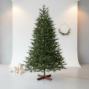 2026 Hot-selling High Quality Pe <b>Artificial</b> Christmas <b>Tree</b> with Cross Metal Stand <b>for</b> <b>Outdoor</b> Home Decoration - Product Image 1