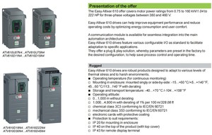 ราคาดี ATV610U22N4 2.2KW 380V ไดรฟ์ AC VFD สำหรับปั๊มถ่ายน้ำมัน - Product Image 2
