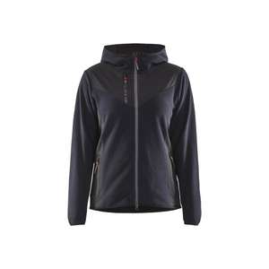 BLAKLADER - 594125368699M Chaqueta de punto para mujer Softshell con capucha Dark Navy/Black-EAN 7330509799222 WORK JACKETS - Product Image 1
