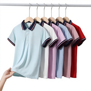 Camisas de Negocios Personalizadas para Caballero con Logotipo Impreso por Transferencia Térmica, Tejido de Punto, Mezcla de Algodón - Product Image 4