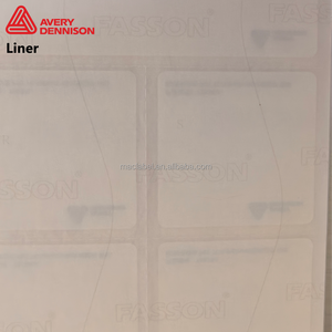 Matériel d'étiquetage PET Avery Dennison <span class=keywords><strong>Fasson</strong></span> 72825U, découpe personnalisée, film d'étiquetage industriel pour codes-barres, autocollants adhésifs acryliques - Product Image 3