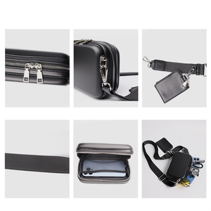 Fuliya moda personalizzata impermeabile piccola pelle Pu <span class=keywords><strong>tracolla</strong></span> <span class=keywords><strong>tracolla</strong></span> borsa a <span class=keywords><strong>tracolla</strong></span> da <span class=keywords><strong>uomo</strong></span> Outdoor borsa Messenger portatile con portafoglio - Product Image 5