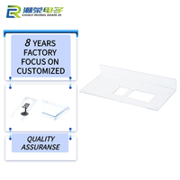 Panneau acrylique d'usinage de découpe personnalisé 1.5mm-0.5mm clair Transparent 6mm Durable solide Toit extérieur Application Plexiglas PMMA