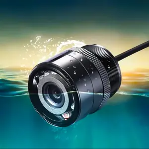 Câmera de apoio reversa de ângulo de visão grande de 170 graus pequena HD Universal Carro Frontal & Rear View Camera Aid