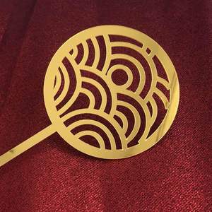 ท็อปเปอร์เค้กอะคริลิค รูปน้ำผึ้งและความหวาน สื่อถึงความสุขสองเท่า โชคลาภสไตล์จีน สำหรับตกแต่งงานแต่งงาน - Product Image 3