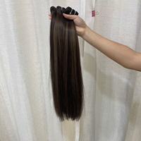 Haute qualité 100% cheveux indiens bruts vague naturelle extensions de cheveux en vrac et faisceaux cuticule intacte du fournisseur Chine Henan
