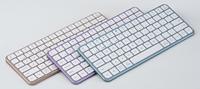 Baru grosir OEM Dual Mode (BT + 2.4G) USB Wireless Aluminium Mini Keyboard dengan RGB Backlit untuk Laptop/Desktop