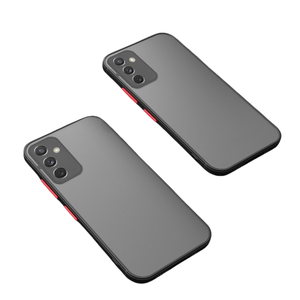 Coque de téléphone en silicone Matter pour Samsung Galaxy S24 S23 S22 S21 S20 FE Plus Housse antichoc ultra givrée - Product Image 1