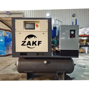 <span class=keywords><strong>Compresseur</strong></span> d'air à vis à vitesse fixe intégré ZAKF <span class=keywords><strong>de</strong></span> fabrication chinoise, 30HP 22KW, avec sécheur et réservoir pour l'industrie textile et cimentaire - Product Image 2