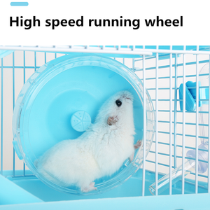 Qbellpet 熱売中 高品質 高級ハムスターケージ ペットハウス プラスチック製 小動物ケージ - Product Image 5