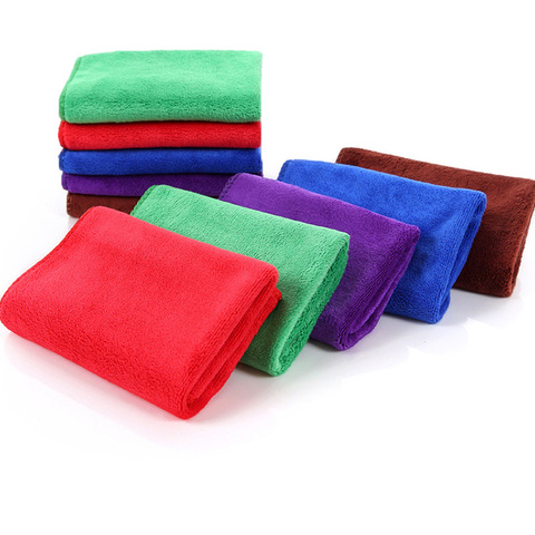 Hot Sale 30cm Size 300-600gsm Cleaning Cloth for Car Wash Detailing Microfiber Drying Towel