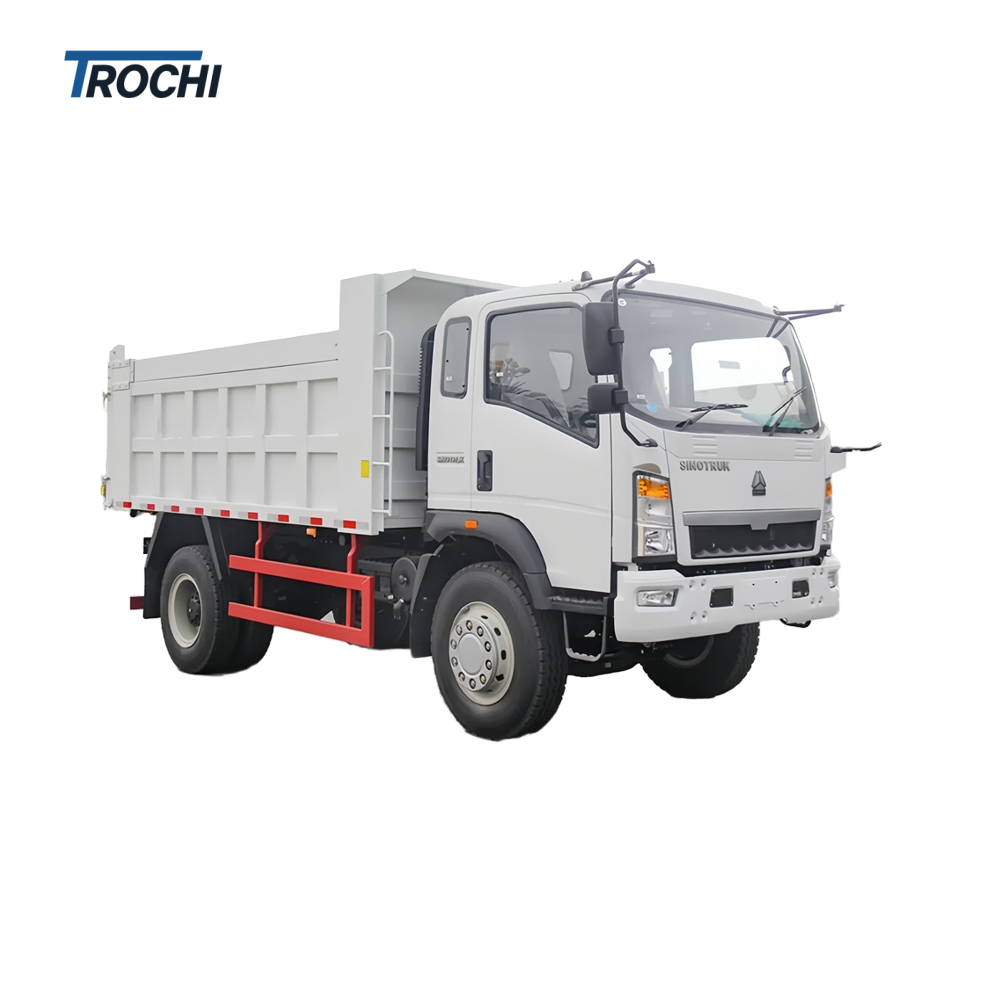 Используется Sinotruk HOWO 4x2 мини-самосвал с дизельным двигателем Euro 2 Стандартный Левый ручной привод для продажи в Африке