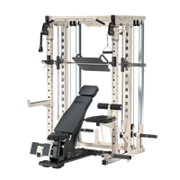 Machine Smith multifonctionnelle Snode, construction robuste en acier, équipement de gym à domicile pour squats, développés couchés et entraînement de force