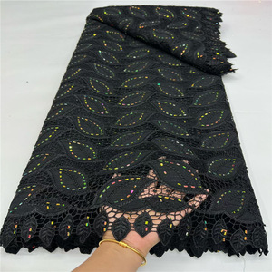 <span class=keywords><strong>Dentelle</strong></span> en cordon de chiffon écologique de luxe avec perles, tissu de <span class=keywords><strong>dentelle</strong></span> africaine Aso Ebi, <span class=keywords><strong>dentelle</strong></span> de mariage de haute qualité - Product Image 6
