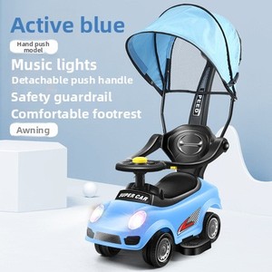 Mainan Dorong Bayi Roda Universal Mobil Yo-Yo Empat Roda Mainan Putar Dorong Bayi Mobil Ayun Anak 1-3 Tahun - Product Image 5
