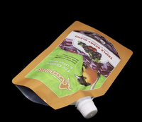 Emballage alimentaire biodégradable en aluminium laminé PET/AL/PA/PE avec logo personnalisé imprimé en gravure, 100 ml, 150 ml, étanche et résistant à l'humidité