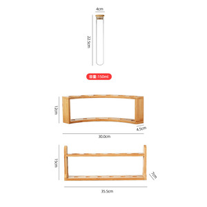 Tubo <span class=keywords><strong>di</strong></span> <span class=keywords><strong>vetro</strong></span> chicchi <span class=keywords><strong>di</strong></span> caffè barattolo <span class=keywords><strong>di</strong></span> stoccaggio <span class=keywords><strong>con</strong></span> <span class=keywords><strong>coperchio</strong></span> <span class=keywords><strong>di</strong></span> bambù ermetico e supporto <span class=keywords><strong>di</strong></span> bambù rotondo tubo <span class=keywords><strong>di</strong></span> <span class=keywords><strong>vetro</strong></span> inferiore <span class=keywords><strong>con</strong></span> <span class=keywords><strong>coperchio</strong></span> <span class=keywords><strong>di</strong></span> bambù - Product Image 6