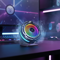 Refroidisseur de téléphone F47 AI RGB pour gaming avec écran numérique – Dispositif de refroidissement mobile portable