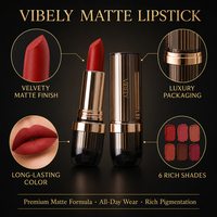 Vente en gros de maquillage pour les lèvres, mousse crémeuse à haute pigmentation, longue tenue, non collante, rouge à lèvres mat velours