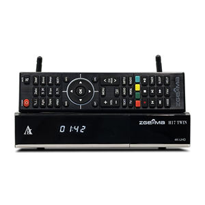 最新的4K UHD卫星电视接收器zgema H17TWIN DVB S2/S2X + S2/S2X支持CI & <span class=keywords><strong>CA</strong></span> - Product Image 1