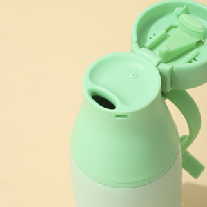 New Product Hight Quality Bpa-free Leak Proof 17oz Insulated Stainless Steel Water Bottle <b>With</b> Spout Lid & <b>Straw</b> Silicone Handle - Product Image 4