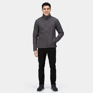 Veste à capuche en softshell personnalisable pour homme, en polyester, respirante, chaude, longue, pour l'hiver, style streetwear, prix moyen - Product Image 1