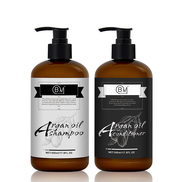 Высокое качество, частная марка, без сульфата, органическое аргановое масло, питательный шампунь для волос и Кондиционер