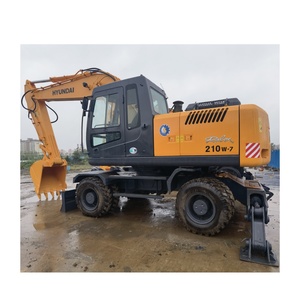 Excavadoras usadas en buen estado Hyundai 20 toneladas diseño original excavadora coreana Hyundai usada - Product Image 1