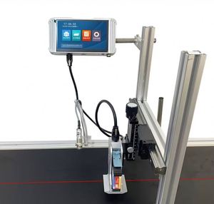 Imprimante portable industrielle, machine d'impression électrique nouvelle génération avec convoyeur pour papier, bouteilles en plastique et canettes, dotée d'un nouveau roulement à engrenages - Product Image 4