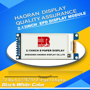 Schwarz weiß rot 2,13 Zoll E-Papier mit Front licht Digit SSD1680 3/4 SPI 122x250 e Tinten anzeige Farbe 2,13 "e Papier anzeige 8PIN - Product Image 2