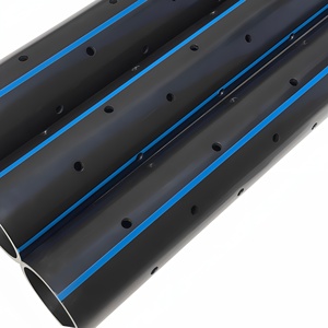 Tubería de drenaje perforada de alta presión PE 100 HDPE Tubos de PE ciegos para sistema de <span class=keywords><strong>riego</strong></span> de aguas residuales - Product Image 4