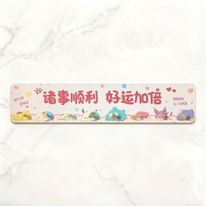 Cute cartoon acrylic strong adhesive no-drill <b>wall</b>-mounted clothes <b>hooks</b> for living room, entryway, and bedroom decorations. - Product Image 5