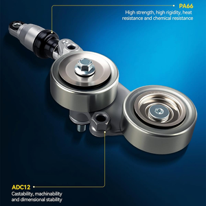 Tensor de Correa para Honda Odyssey 05-10, Pilot 06-11, Accord <span class=keywords><strong>08</strong></span>-10, 3.5L V6 J35 con Polea 419310 - Product Image 3