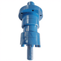 Cylindre hydraulique télescopique CDH1MF3/200/125/100 avec capteur de courroie servo métallurgique chromé dur