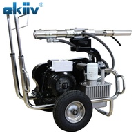 Pulvérisateur de peinture texturée de qualité professionnelle EKIIV, moteur de pompe à mastic industrielle pour la construction, équipement de location et fourniture pour entreprises