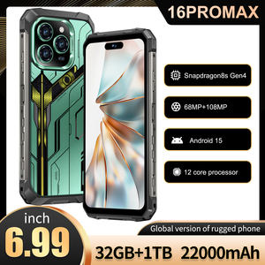 <span class=keywords><strong>Smartphone</strong></span> 16 Pro Max Triple Protection Prix Usine Robuste Étanche 32 Go RAM 1 To ROM Haute Performance Téléphone Robuste Triple Protection - Product Image 6