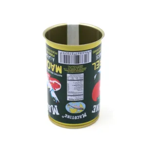 588 # preço atrativo latas de estanho de grau de lata de galinha peixe marinho marítimo vazio recipiente para comida