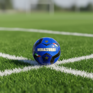 Ballon de football Nerazzurri 150g 14cm en PVC - Product Image 2