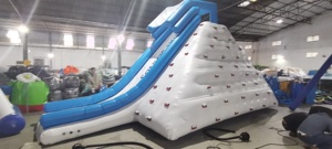 Mới Được Thiết Kế Inflatable Trượt Nước Nổi, Inflatable Trượt Nước Trượt Iceberg Trên Nước Với Chất Lượng Cao - Product Image 2