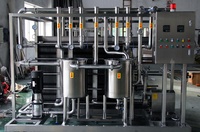 Stérilisateur UHT de type tubulaire pour boissons, pasteurisateur pour la transformation alimentaire du lait, du jus et autres liquides