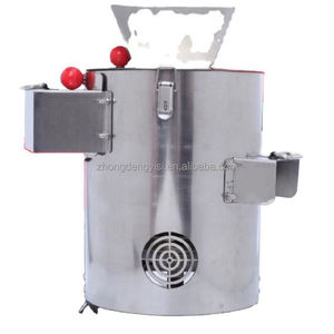 Petite machine automatique à moteur haute performance pour le décorticage et le pelage des noix et des châtaignes, pour la production de granulés de coquilles de noix, usage commercial - Product Image 3