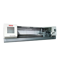 Torno CNC de Cama Plana CK61125 con Control GSK, Automático, Horizontal, de un Solo Husillo, de Alta Precisión para Trabajos Pesados