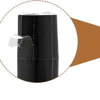Bandes de sécurité thermorétractables en PVC, personnalisables en usine, très demandées pour la protection des cols de bouteilles d'huiles essentielles