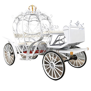 Chariot électrique sans <span class=keywords><strong>chevaux</strong></span> personnalisé en forme de citrouille Cendrillon pour cérémonie de mariage, marque ZOWN, 6 personnes, garantie de 2 ans - Product Image 2